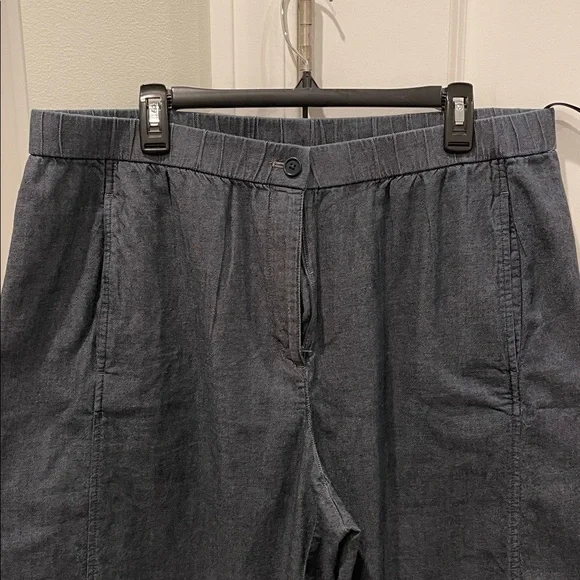 Eileen Fisher airy denim wide leg pants, size 1x - Picture 3 of 10